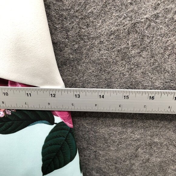 Ted Baker Annile Magnificent Floral Bodycon Dress Size 2 (0) Sleeveless White - Picture 7 of 13